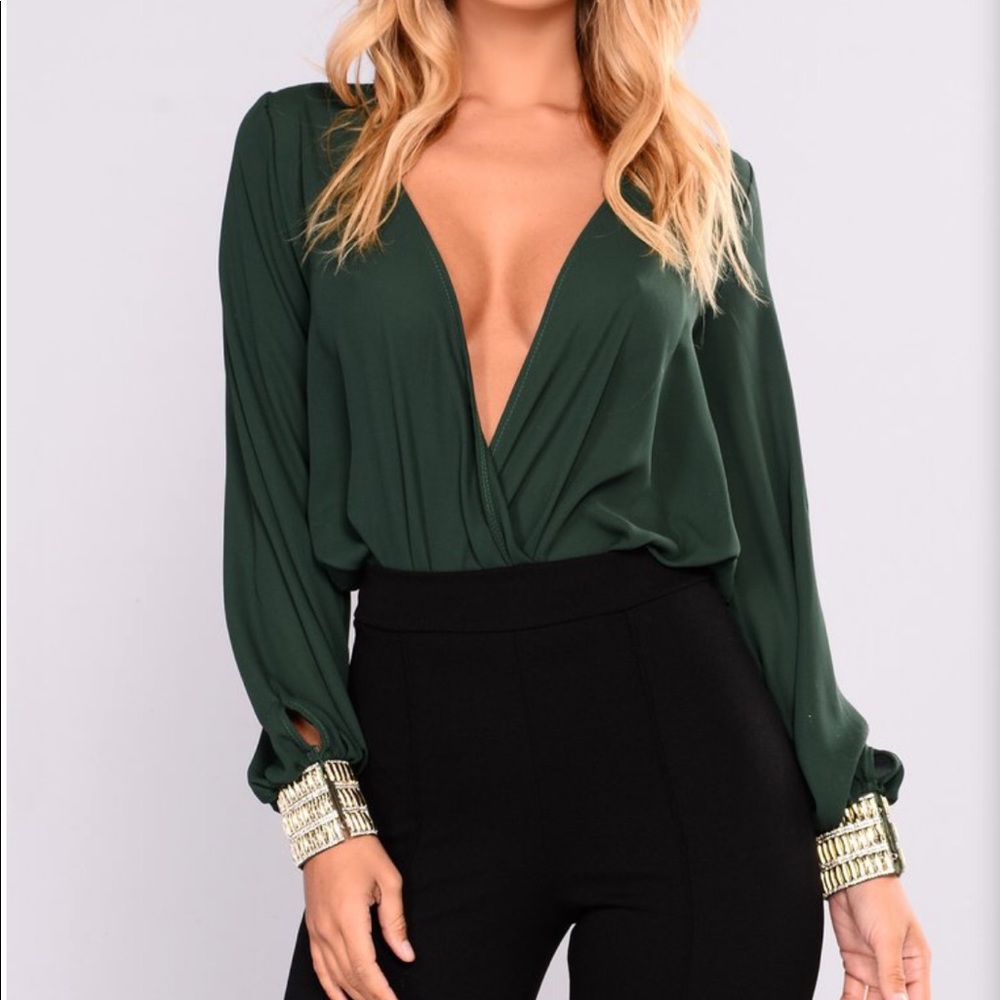 Fashion Nova Surplice Top